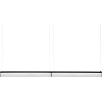Modula Double Pendel Svart / Crystal