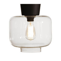 Ritz Ceiling Clear/Black