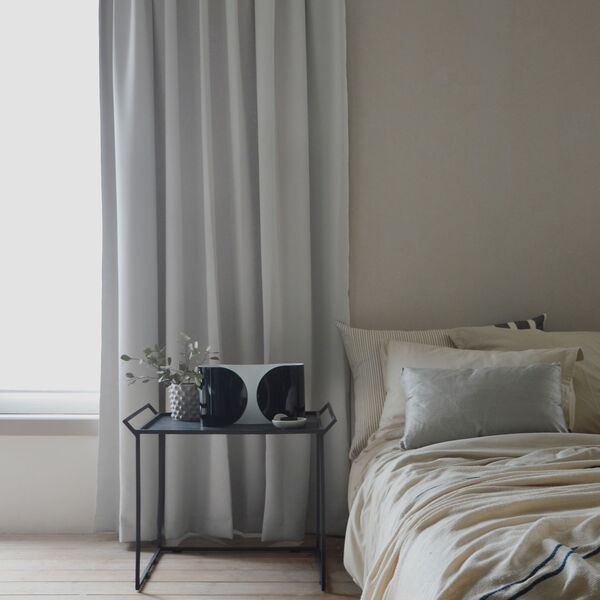 Hotel Mørklægningsgardin 290x290 cm Pearl White