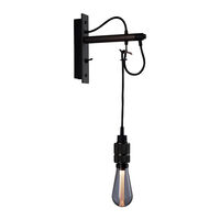 Hooked Wall Nude Wall Lamp Bronze