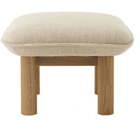 Brasilia Ottoman Natural Oak Bouclé 02 Beige