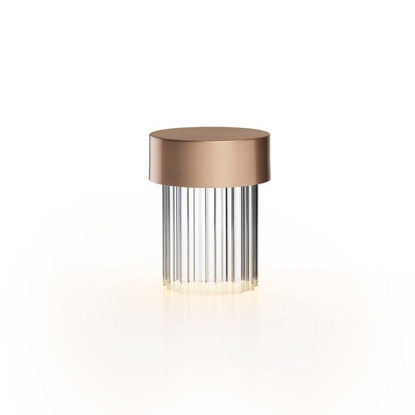 Last Order Fluted Bordlampe Kobber