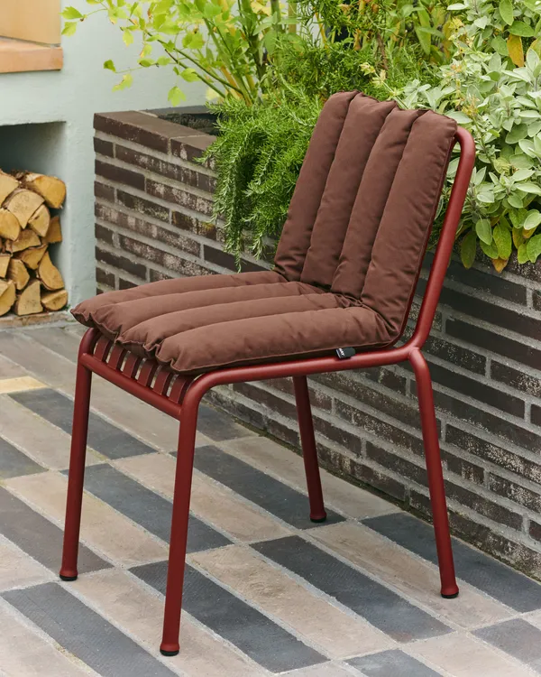 Palissade Soft Quilted Tyyny Tuolille / Nojatuoli Iron Red
