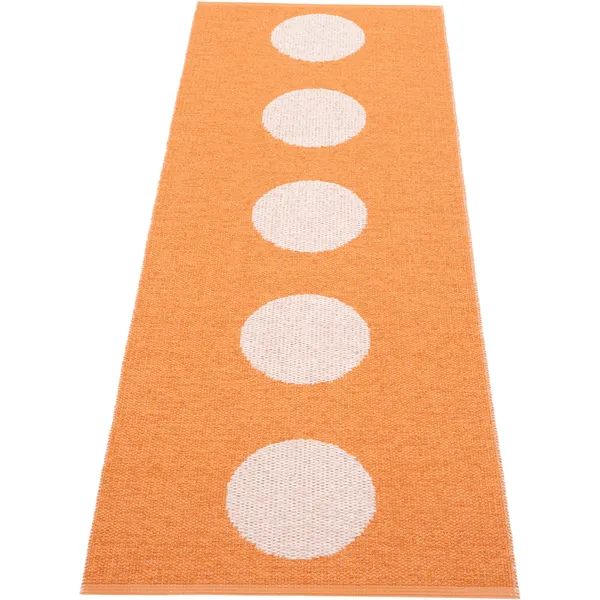 Vera Pop Tæppe 70x200 cm Pale Orange / Pearl Pink