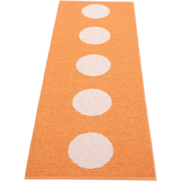 Vera Pop Tæppe 70x200 cm Pale Orange / Pearl Pink