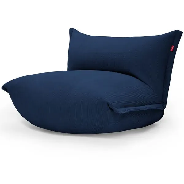 The BonBaron Slim Cord Recycled Loungestol Deep Blue