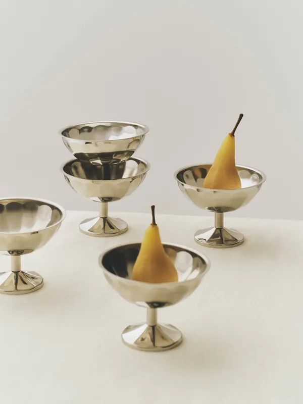 Italian Dessert Cup Medium Steel