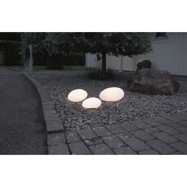 Globy Utendørslampe Solcelle 18x32 cm