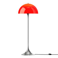 Panthella Golvlampa 50 cm Opal Red