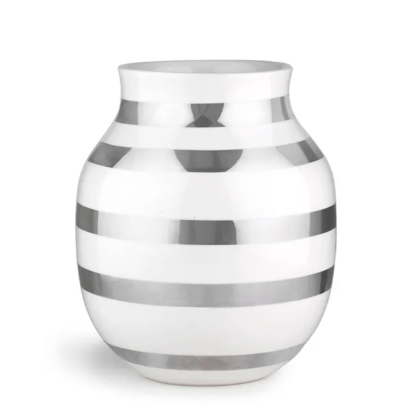 Omaggio Vas 20 cm Silver