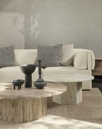 Epic Soffbord Rund 80 cm Neutral White