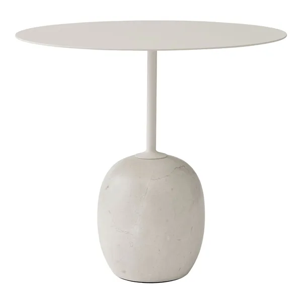 Lato LN9 Bord Oval Ivory White / Crema Diva Marble