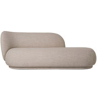 Rico Boucle Divan Vänster Sand