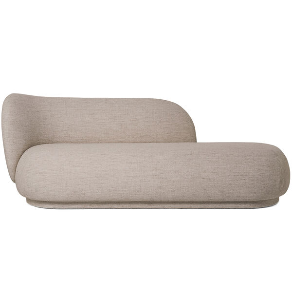 Rico Boucle Divan Venstre Sand