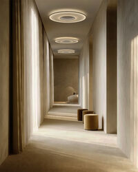 Iris Plafond Ø80 cm Vit