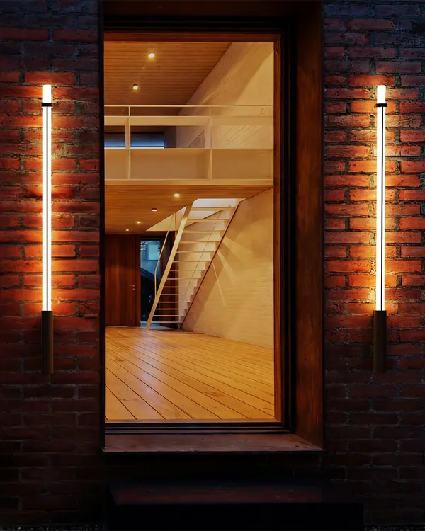 In Fine Vägglampa 160 cm Mörkgrå