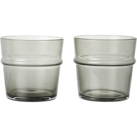 Boya Glas Låg 2-pack Smoked Grey
