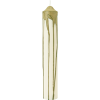 Dryp Kubbelys 30 cm Olivengrønn