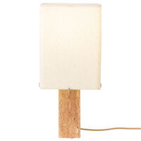 Nonna Bordslampa 49 cm Travertin / Sand