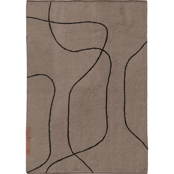 Shadow Teppe 140x200 cm Brun