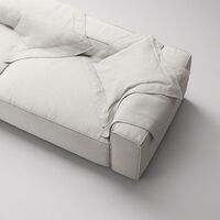 Grand 3-Seter Sofa åpen ende Venstre Moon White