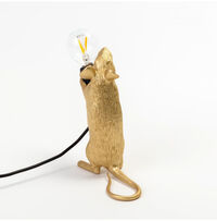 Mouse Lamp Lop Pöytävalaisin Kulta