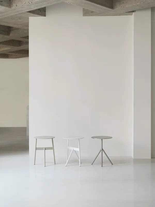 Stock Table Sidebord Hvit