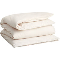 Sateen Single Dynetrekk 150x210 cm White Sand