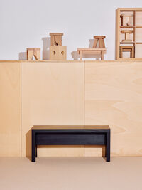 Manolito Stool Long Black