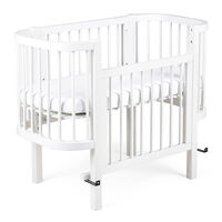 Bedside Crib Hvit