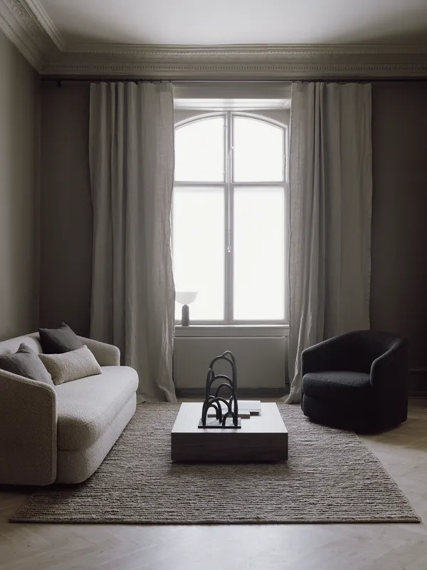 Covent Deep 3-Seter Sofa Hemp