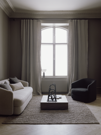 Covent Deep 3-Seter Sofa Hemp