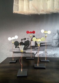 I Ricchi Poveri Toto Bordlampe Hvid