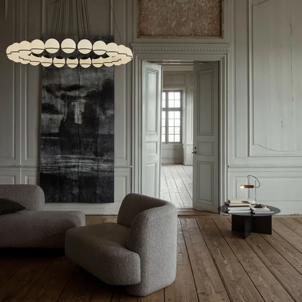 Model 566 Bordlampe Sort