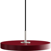 Asteria Plus Riippuvalaisin Mini Ruby Red / Teräksenharmaa