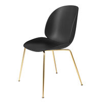 Beetle Stol Uten Trekk Conic Base Messing Sort