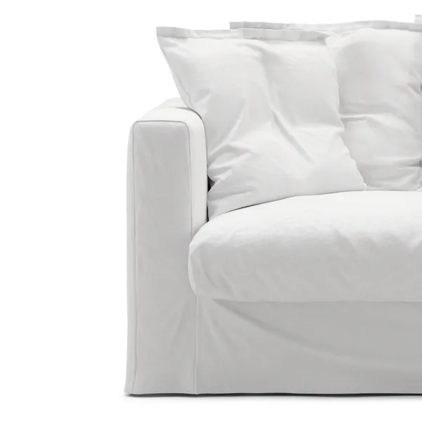 Verhoilu Le Grand Air Love Seat-sohvalle Puuvilla Valkoinen