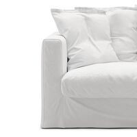 Verhoilu Le Grand Air Love Seat-sohvalle Puuvilla Valkoinen