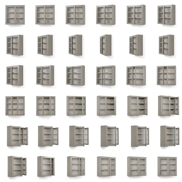 Store Väggskåp 60x60 cm Pebble Grey