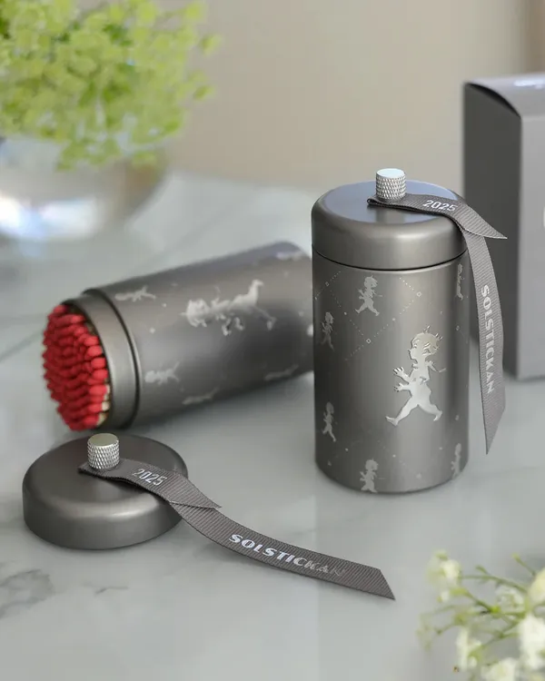 Solstickan Tändsticksrör 2025 Edition Silver