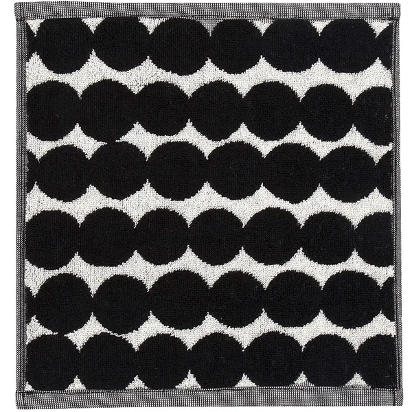 Räsymatto Mini Håndklæde 30x30 cm Sort/Hvidt