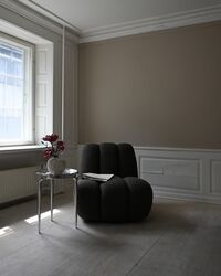 Toe Nojatuoli Silmukkanukkakangas Deep Taupe