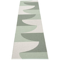 Hill Matta 70x270 cm Army / Misty Mint / Fossil Grey