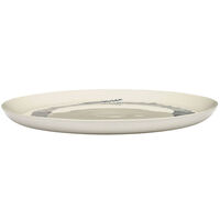 Feast Plate 265 cm White / Blue Striped