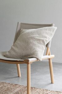 Brick Kuddfodral 50x50 cm Sand
