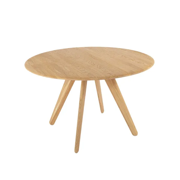 Groove Ruokapöytä Ø120 cm Oak