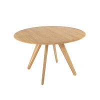 Groove Ruokapöytä Ø120 cm Oak