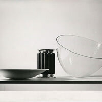 Taccia Small Bordlampe Sort
