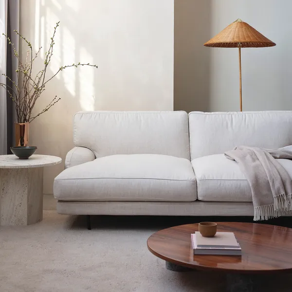Epic Sofabord Rund 60 cm Neutral White