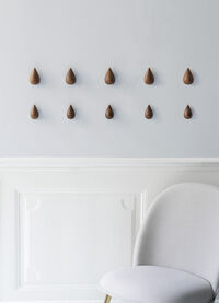 Dropit Hooks Valnøtt Small - 2 stk